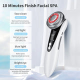 LED Facial Massagers Electric Face Cleaning Equipments Women's Vibration Facials Equipment Eye Massager Skincare Beauty Device