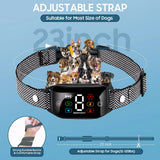 Electronic training collar, 4 modes, 8 sensitivity levels, multi-colored, for medium and large dogs