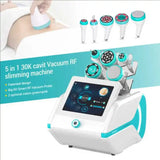 Body Slimming Vacuum Cavitation Wrinkle Remover Skin Tightening RF Ultrasonic 5 in 1 S Shape 40k 80k Cavitation Machine