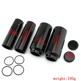 Upper Lower Fork Cover Tubes And Caps Kit Compatible With For  Davidson Dyna FXD 2006-2017