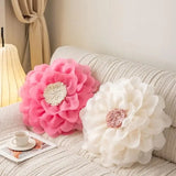 2025 New Removable Organza Pillow Cover Easy to Cleaning for Simple Maintenance and Long Time Use in Household