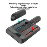 GW-For Switch2 Left And Right Controller Charging Stand NS2 Controller 4-In-1 Charging Stand With Indicator Light