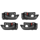 4Pcs Inside Door Handle Left Right For Kia Optima 2.4L 2.7L 2006-2010 82620-2G000 82610-2G000-B Interior Accessories