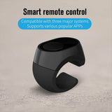 Delighted- Remote Control Ring Wireless Bluetooth-Compatible Mobile Remote Control Ring Support Smartphone/PC/BT Keypad Golden