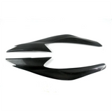 Carbon Fibre Head Light Lamps Trim Eye Brow Headlight Trim Stickers For 2016 2017 2018 Nissan Skyline