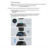 Replacement Lens Glass For Insta360 X5 Camera Repair Parts Durable Spare Accessory
