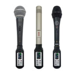 Acemic RT-1 XLR Wireless Microphone Adapter, Plug-On Digital Audio Transmitter and Receiver System for Condenser and Dynamic Mic