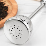 10pcs Long Handle Tea Ball Stainless Steel Tea Infuser for Loose Leaf Tea