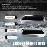 Chrome Exhaust Tail Pipe Cover Trim For 308S 15-20 Decorative Tail Throat Frame Car Part 9811520280 9811519980 L