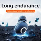 SK47 Wireless Bluetooth Earphones Headphones With Mic in-Ear Sport Waterproof Earbuds Bluetooth Handsfree Single Headset