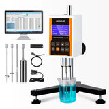 Digital Rotary Viscometer Lab Viscosity Fluidimeter with LCD and Data Output for Inks Paints coatings adhesives Cosmetics NDJ-8S