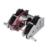 1 Set Metal Gearbox Steel Gear Drive System Gear Box For Heng Long Tank 3818 German Tiger I / 3819 German Eopard 1/16 RC Tank