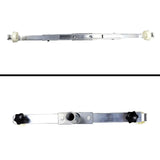 12~20inch Aluminum Alloy Paint Roller Frame Heavy Duty Double Arm Paint Roller Frame for Floor Ceilings Large Surface Painting