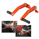 Exclusive Motorcycle Brake Lever Gear Shifting Lever CNC Aluminum Shift Lever For DUKE 125 200 390 RC390 RC125 RC200 2013-2023