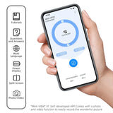 1Set 1000X Wifi Digital Microscope 1080P Portable USB Phone Magnifier For Repair Welding Microbe Observation Black