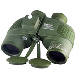 Boshile Professional 10x50 Marine Waterproof Digital Compass Telescope,Night Vision Military Binoculars, High Power for Hunting