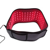Far Infrared Red Light Therapy Belt for Waist and Back Pain Relief - 660nm & 850nm LED Massage Belt for Blood Circulation and