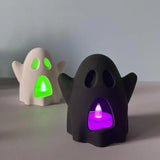 2025 New Spooky Silicone Holder Mold For Epoxy Resin Making Tealight Holder