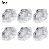6* Replacement Cleaning Robot Cloths Compatible With For CHOVERY Vacuum Cleaner  Cleaning Tools Home Appliance Parts