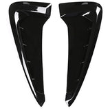 Car Side Wing Air Flow Fender Grille Intake Vent Trim For-BMW X5 F15 2014-2018 Decoration Accessories