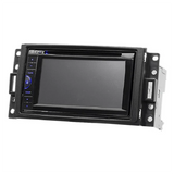 For HUMMER H3/SAAB 97X/Corvette Compatible Double Din Fascia Radio Dash Mount Trim Frame Dashboard CD/DVD Stereo Panel