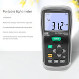 Ranlraka CEM Portable Handled Light Meter Illuminance Meter Brightness Tester Photometer Light DT-1308 300000LUX lux