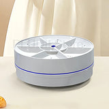 14x14x6cm Ultrasonic Dishwasher Cleaner 18W Portable Mini Dishwasher 8.5V Wireless Turbo Cleaning for Kitchen Fruits Vegetables