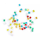 60pcs Fuse Kit  Assortment Set For Truck Motorcycle Q8R3 (5A/10A/15A/20A/25A/30A)