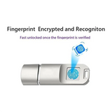 2X Fingerprint USB3.0 Flash Drive 64G Accurate Identificaiotn Privacy Management Key USB Fingerprint Flash Drive