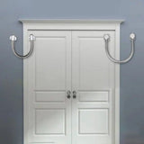 Zinc Alloy Head Cable Protection Sleeve Exposed Mount Metal Wire Pipe Cable Protector Armored Cable Armored Door Loop
