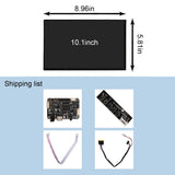10.1inch N101ICG 1280X800 400nit IPS LCD Screen With H-D LCD Controller Board