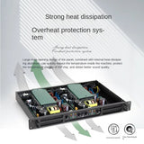 Multi channel pure rear stage high-power amplifier professional performance stage conference audio lightweight digital amplifier