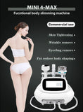 Portable Vela Body Shaping Max 4 3D Cavitation System Slimming Machine - Vacuum Cellulite Removal Body Massager