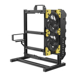 ALPHA V1.0 Aluminum Open Frame ATX Case - Supports ATX/M-ATX/ITX Motherboards with 240mm Water Cooling for Gaming PCs
