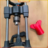 Multi-angle Drilling Guide with Scale Aluminum Alloy Drill Stand for Wood and Metal (capacity 1-10mm)