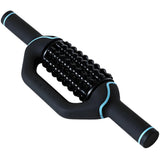 Roller Percussion Massage Gun Deep Tissue Muscle Cordless Electric Body Massager Handsfree Recovery Tool Pain Relief