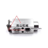 E305.5/306/307/308E/E2 air conditioning expansion valve, evaporator expansion valve excavator parts