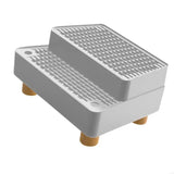 New Accessible Puss Wastebasket Footrest With Quick Assembly And Quiet Execution