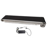 Mini Conveyor Belt Stainless Steel Frame Mini Conveyor Vending Machine PU Belt Automatic Track Cargo Lane Channel 460MMx85MM