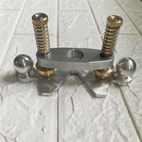 ABWG-Precision Router Base Sound Hole Circular Hole Tool Guitar Luthier Tool Guitar Sound Hole Tool Milling Base