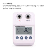 FLM-3 Portable Digital Flow Monitor Digital Display Multi-Functional Water Purification Filtration Automatic Alarm
