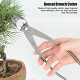 210mm 8 inch Garden Branch Cutter Forged Steel Round Beginner Scissors Cutter Knife Bonsai Tools Garden Tree Cutter