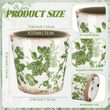 New Retros Ceramic Pot Featuring Built In Drainage Ensuring Plant Health Safety For Any Indoor Or Outdoor Setting