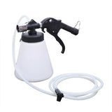 1.75L Pneumatic Brake Fluid Bleeder Kit Automobile Air Extractor Pump Oil Bleeding Tool with 1L Oil Extraction Container, 0.75L
