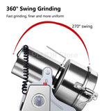 4500g 304 Stainless Steel Grinder Machine Large-scale Crusher Household Mill Commercial Powder Ultra-fine Grinding Machine Mill