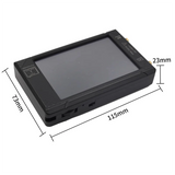 4Inch Handheld Spectrum Analyzer ULTRA Protable SA Spectrum Analyzer 100K-5.3Ghz RF Signal Generator With 32GB Card
