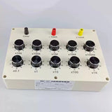 Standard Resistance Box Adjustable High Precision Electronic School Research Experiment Teaching Tool Simulated Varistor