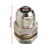 10AN-M18x1.5mm Oil Sump Return Drain Adapter Bung Fitting 315-04301-010 Car Turbo Oil Pan Return Drain Plug Adapter