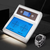 AC 220V Multifunctional Watch Demagnetizer with Magnetic Field Detector – Professional Watch Repair & Maintenance Tool