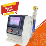 Hair Removal 755nm 808nm 1064nm 3 Wavelength Painless Diode Laser Hair Removal Machine